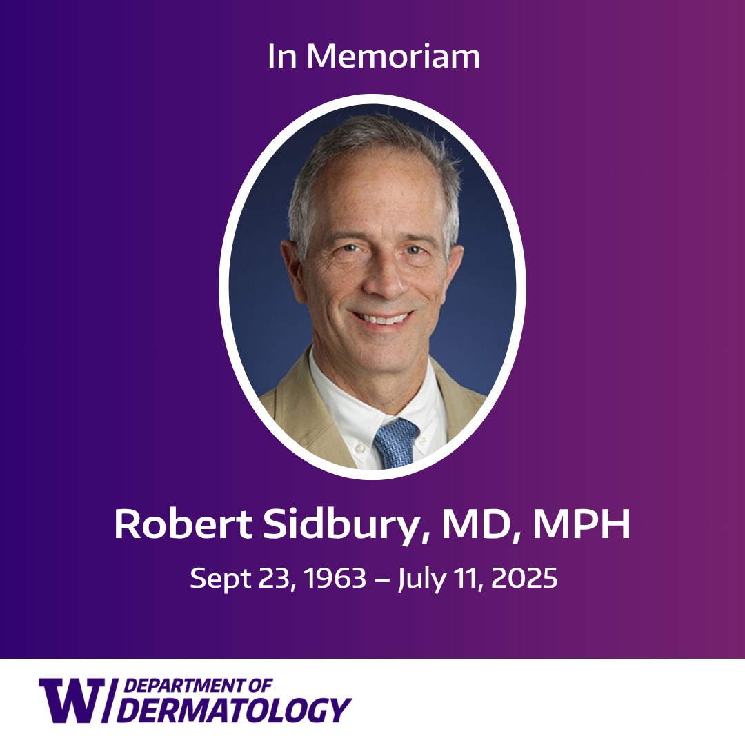 In Memoriam: Rob Sidbury, MD, MPH